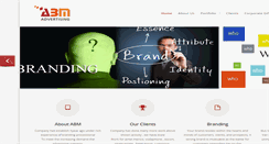 Desktop Screenshot of abmadvertising.com